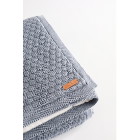 Плед Scales сірий (в'язка утеплена)