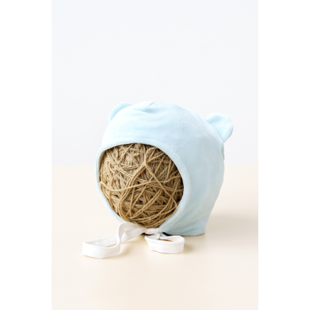 Демі шапочка Ari ментол (велюр на трикотажі)