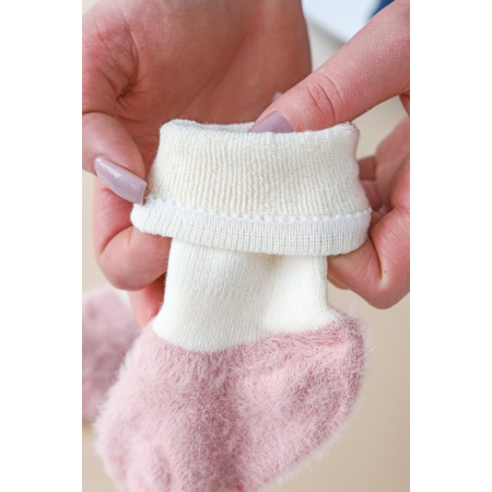 Шкарпетки Fluffy рожеві (1 пара) пухнасті