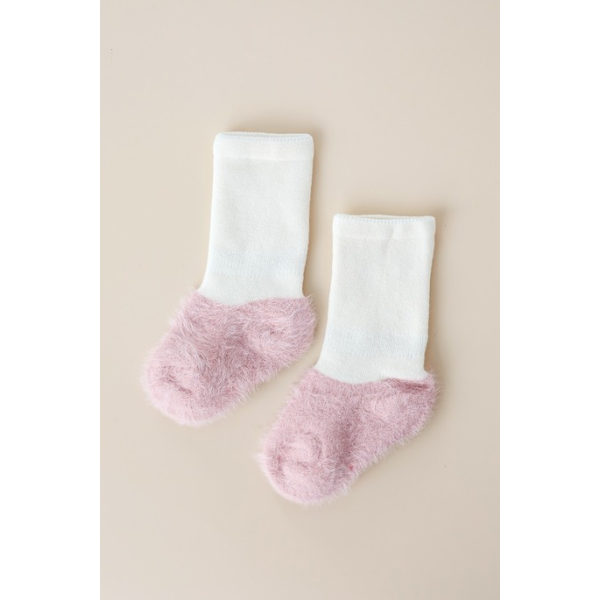 Шкарпетки Fluffy рожеві (1 пара) пухнасті