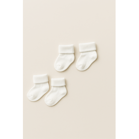 Шкарпетки "Base" молоко 0-6 міс (2 пари)