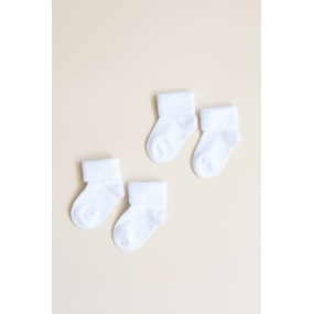 Шкарпетки "Base" білі 0-6 міс (2 пари)