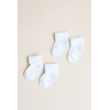 Шкарпетки "Base" білі 0-6 міс (2 пари)