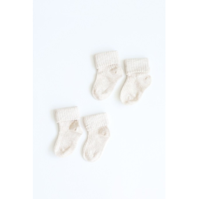 Шкарпетки "Base" беж 0-6 міс (2 пари)