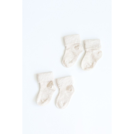 Шкарпетки "Base" беж 0-6 міс (2 пари)