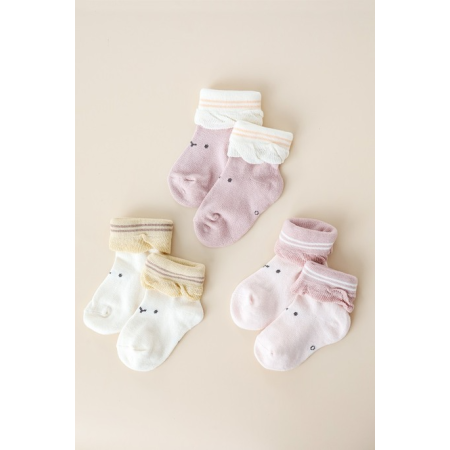 Набір шкарпеток Muzzle рожевий (3 пари)