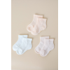 Набір шкарпеток Trio рожевий (3 пари) ажурні