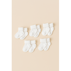 Комплект шкарпеток "Base" молоко 0-6 міс (5 пар)