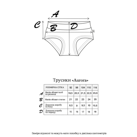 Набір 2 шт трусиків "Aurora" світло-рожевий