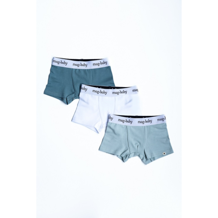 Набір 3 шт трусів "Marco" сизий