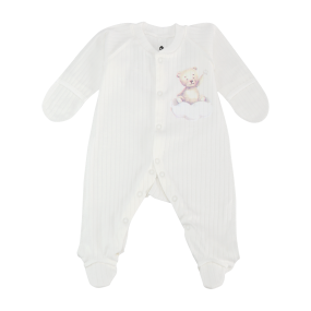 Чоловічок "Ведмежатко" 2510103 молоко (зовнішні шви) рубчик