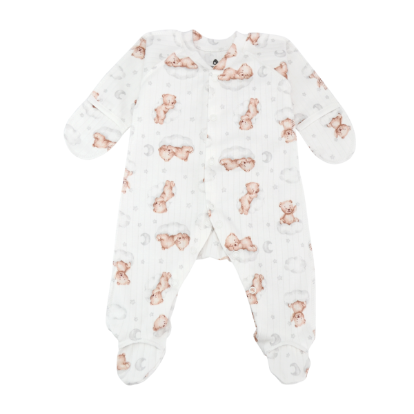 Чоловічок "Ведмежатко" 2510103 малюнок (зовнішні шви) рубчик