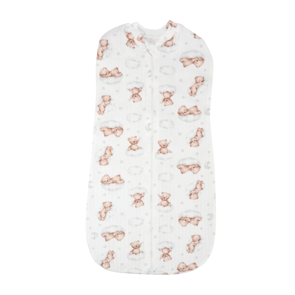 Європелюшка 2510303 малюнок (рубчик) "Ведмежатко" 0-3 міс