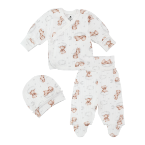 Комплект 2510503 "Ведмежатко" (рубчик) в пологовий 2