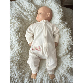 Чоловічок "Ведмежатко" 251003 молоко (блискавка) рубчик