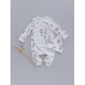 Чоловічок "Ведмежатко" 2510803 (з шапочкою) рубчик