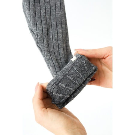 Лосини Alice сірий (в'язка рубчик)