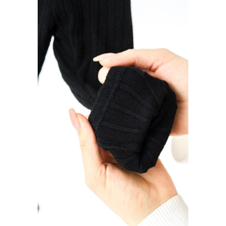 Лосини Alice чорні (в'язка рубчик)