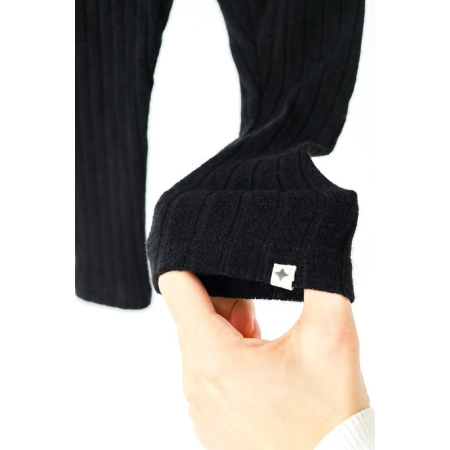 Лосини Alice чорні (в'язка рубчик)