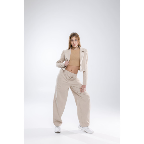 Штани КРІС таш (мікровельвет) NEWGEN