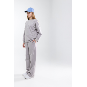 Джемпер РІКО світло-сірий (двунитка) NEWGEN унісекс 2