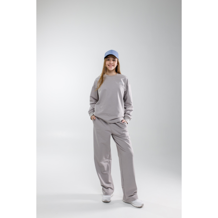 Джемпер РІКО світло-сірий (двунитка) NEWGEN унісекс