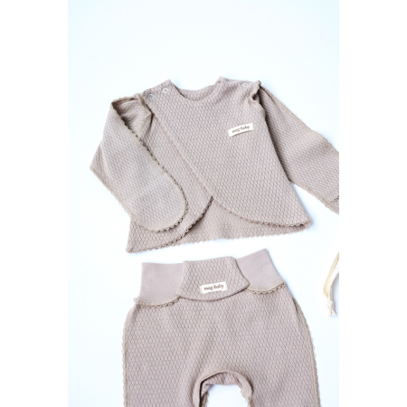 Набір "Honey-2" мокко з кофтинкою (для догляду за пупочком)