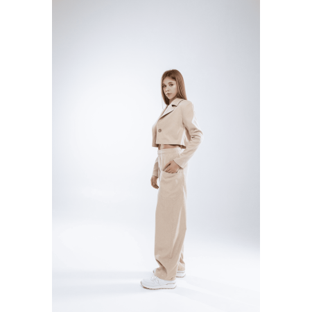 Жакет КАМІЛА таш (мікровельвет) NEWGEN