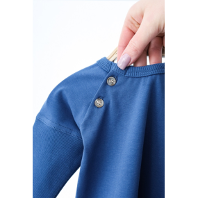 Лонгслів "IRO" синій (трикотаж:) унісекс 2