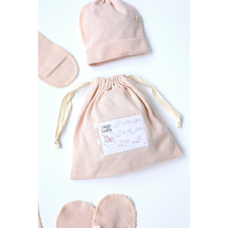 Набір "Honey-2" вершковий з кофтинкою (для догляду за пупочком)