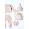 Набір "Honey-2" вершковий з кофтинкою (для догляду за пупочком)