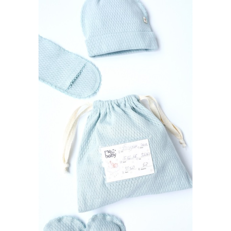 Набір "Honey-2" сизий з кофтинкою (для догляду за пупочком)