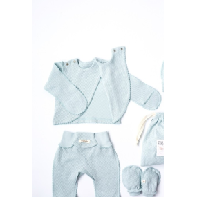 Набір "Honey-2" сизий з кофтинкою (для догляду за пупочком) 2