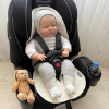Вкладиш МОЛОКО непромокаючий у автокрісло/візочок (муслін на