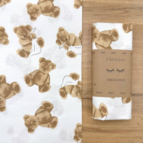 Пеленка бязь Плюшевий ведмедик (100х80 см) 2