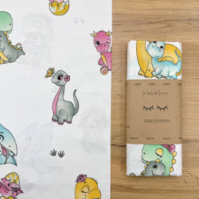 Пеленка бязь Діно Baby (100х80 см) 2