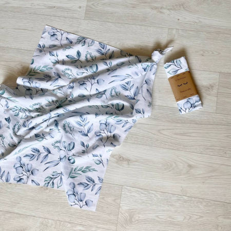 Пелюшка Евкаліпт муслін, 100х75 см