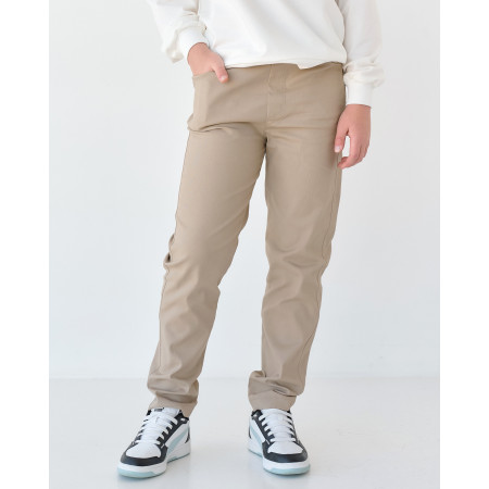 Брюки 2252 беж (стрейч-котон) BossKids