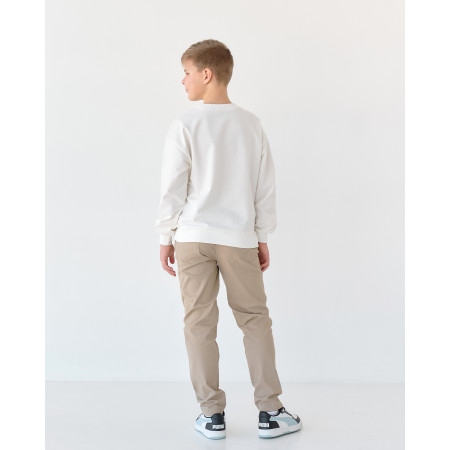 Брюки 2252 беж (стрейч-котон) BossKids