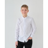Сорочка 2150 білий орнамент (льон) BossKids