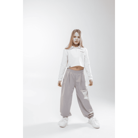 Штани ДЖУЛІО світло-сірий (двунитка) NEWGEN унісекс