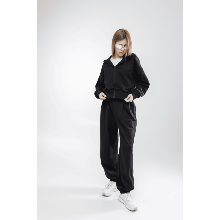 Штани ДЖУЛІО чорний (двунитка) NEWGEN унісекс