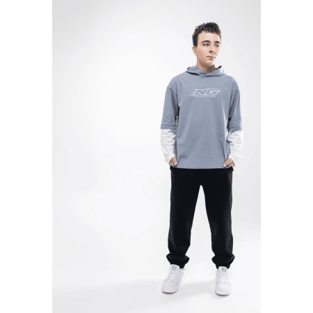 Лонг МЕТТ сірий (щільний кулір) NEWGEN унісекс