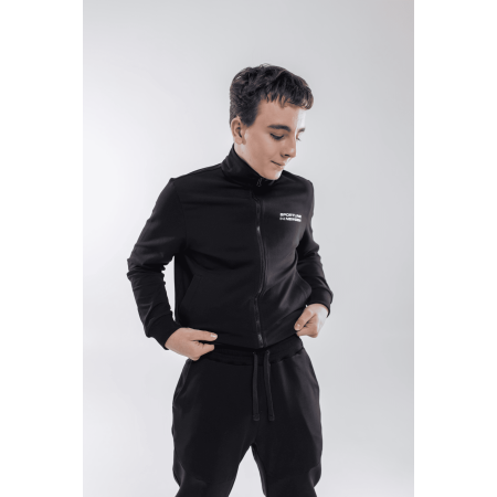 Кофта УНІВЕРСАЛ чорний (двунитка) NEWGEN унісекс