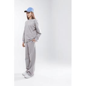 Штани НІКОЛО світло-сірий (двунитка) NEWGEN унісекс