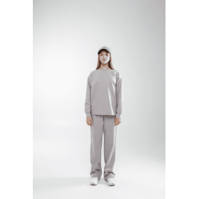 Штани НІКОЛО світло-сірий (двунитка) NEWGEN унісекс 2