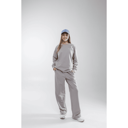 Штани НІКОЛО світло-сірий (двунитка) NEWGEN унісекс