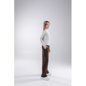 Штани НІКОЛО шоколад (двунитка) NEWGEN унісекс 2