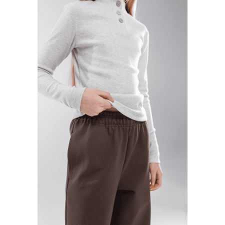 Штани НІКОЛО шоколад (двунитка) NEWGEN унісекс
