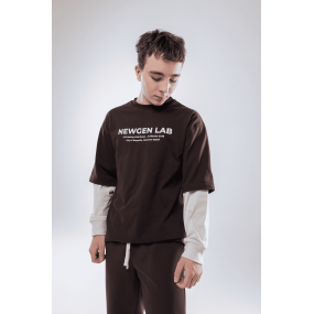 Лонг ТЕО шоколад (щільний кулір) NEWGEN унісекс